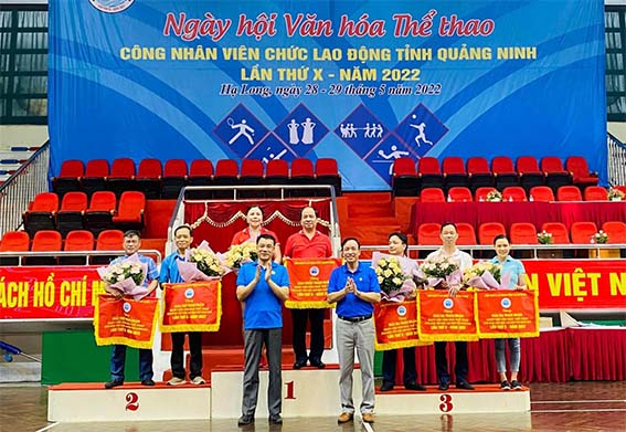 Than Núi Béo 2 lần giành giải nhì toàn đoàn tại ngày hội văn hóa thể thao CNVCLĐ Tỉnh Quảng Ninh