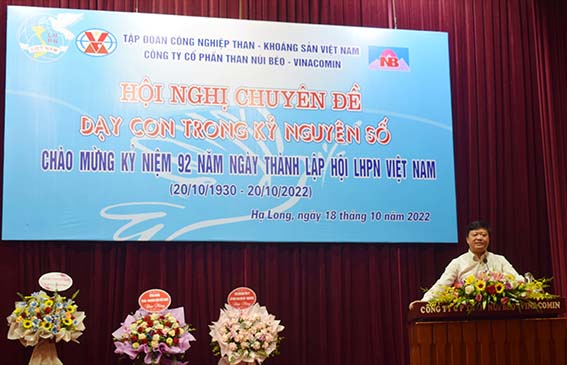 Than Núi Béo tổ chức hội nghị chuyên đề “DẠY CON TRONG KỶ NGUYÊN SỐ”  Cho nữ CBCNLĐ Công ty
