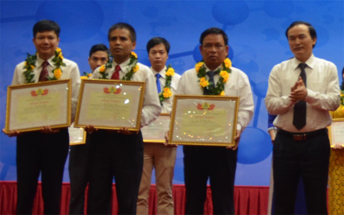 Nhận 2 giải thưởng tại Hội thi sáng tạo kỹ thuật Quảng Ninh lần thứ V 