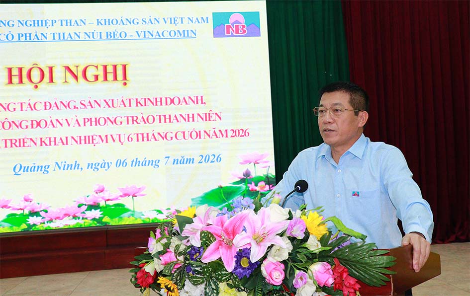 Than Núi Béo tổ chức sơ kết các mặt công tác 6 tháng đầu năm 2026